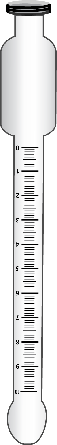 Empty Butyrometer